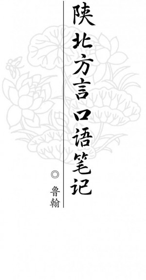 《陕北方言口语笔记》