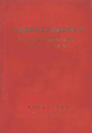 毛主席革命文艺路线胜利万岁