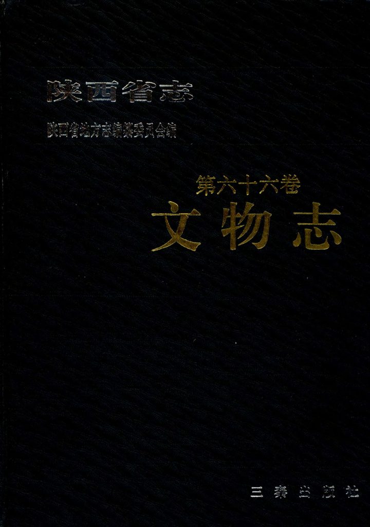 陕西省志 文物志
